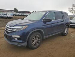 Salvage cars for sale at American Canyon, CA auction: 2016 Honda Pilot LX