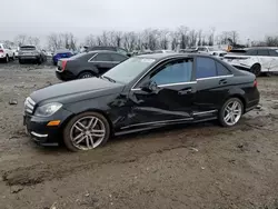 Salvage cars for sale at Baltimore, MD auction: 2013 Mercedes-Benz C 300 4matic