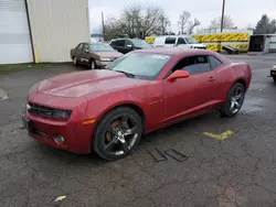 Chevrolet Camaro lt salvage cars for sale: 2011 Chevrolet Camaro LT