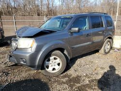 Salvage cars for sale at Baltimore, MD auction: 2011 Honda Pilot LX