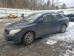 2009 Toyota Corolla Base en venta en Center Rutland, VT