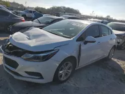 Salvage cars for sale at Montgomery, AL auction: 2017 Chevrolet Cruze LT