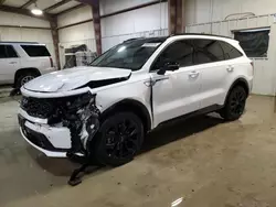 Salvage cars for sale at Haslet, TX auction: 2022 KIA Sorento SX