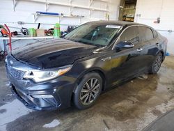 Salvage cars for sale at Chicago Heights, IL auction: 2019 KIA Optima LX