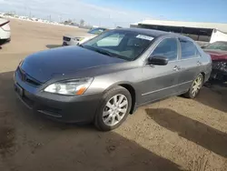 Salvage cars for sale at Brighton, CO auction: 2007 Honda Accord EX