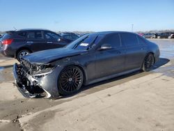 Salvage cars for sale at Wilmer, TX auction: 2022 Mercedes-Benz S 500 4matic