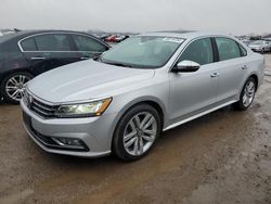 Volkswagen salvage cars for sale: 2017 Volkswagen Passat SEL Premium