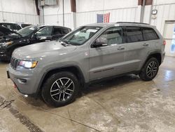 Salvage cars for sale at Franklin, WI auction: 2019 Jeep Grand Cherokee Trailhawk