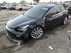 Salvage cars for sale at Los Angeles, CA auction: 2020 Tesla Model 3