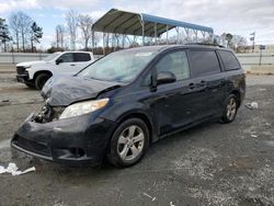 Salvage cars for sale at Spartanburg, SC auction: 2015 Toyota Sienna LE