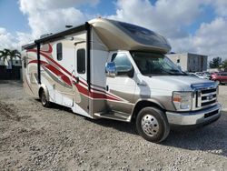 Salvage trucks for sale at Opa Locka, FL auction: 2013 Ford Econoline E450 Super Duty Cutaway Van