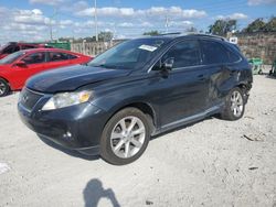 Salvage cars for sale at Homestead, FL auction: 2010 Lexus RX 350