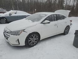 Salvage cars for sale at Cookstown, ON auction: 2019 Hyundai Elantra SEL