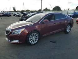 Salvage cars for sale from Copart Miami, FL: 2016 Buick Lacrosse Premium