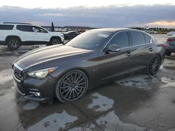 Salvage cars for sale at Grand Prairie, TX auction: 2015 Infiniti Q50 Base