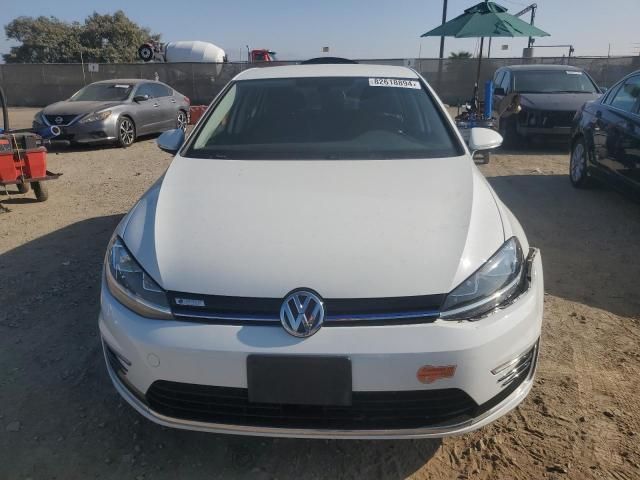 2019 Volkswagen E-GOLF SE