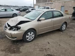 Salvage cars for sale at Fredericksburg, VA auction: 2005 Toyota Corolla CE