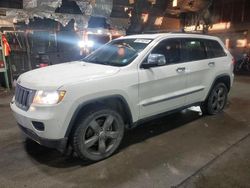 Jeep salvage cars for sale: 2011 Jeep Grand Cherokee Overland