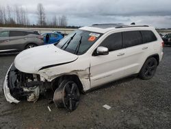 Salvage cars for sale from Copart Arlington, WA: 2015 Jeep Grand Cherokee Limited