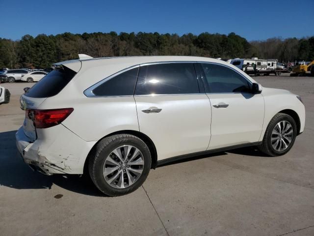 2016 Acura MDX Technology