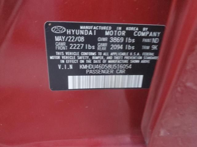 2008 Hyundai Elantra GLS