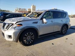 Salvage cars for sale at New Orleans, LA auction: 2020 Nissan Armada SV