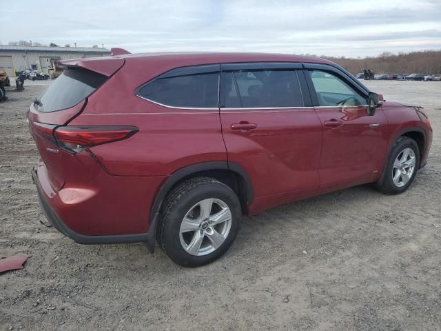 2021 Toyota Highlander Hybrid LE