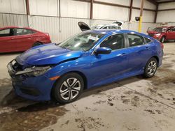 Salvage cars for sale at Pennsburg, PA auction: 2016 Honda Civic LX