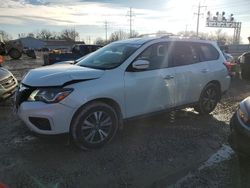 Nissan salvage cars for sale: 2017 Nissan Pathfinder S