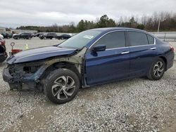 Salvage cars for sale at Memphis, TN auction: 2016 Honda Accord LX