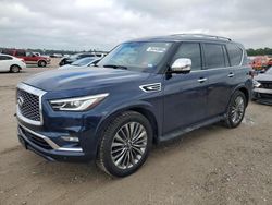 Salvage cars for sale at Houston, TX auction: 2021 Infiniti QX80 Sensory