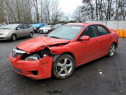 Mazda 6 salvage cars for sale: 2008 Mazda 6 I