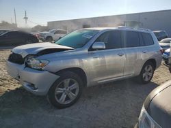 Salvage cars for sale at Jacksonville, FL auction: 2010 Toyota Highlander Limited