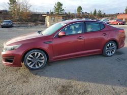 Salvage cars for sale at Gaston, SC auction: 2015 KIA Optima SX