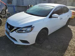 Salvage cars for sale from Copart Los Angeles, CA: 2017 Nissan Sentra S