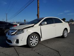 Salvage cars for sale from Copart Colton, CA: 2011 Toyota Corolla Base