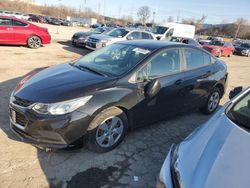 Salvage cars for sale at Bridgeton, MO auction: 2018 Chevrolet Cruze LS