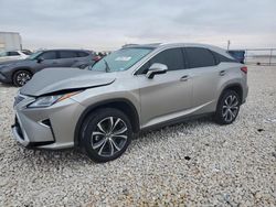 Carros salvage a la venta en subasta: 2018 Lexus RX 350 Base