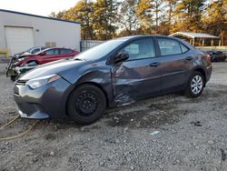 Toyota salvage cars for sale: 2016 Toyota Corolla L