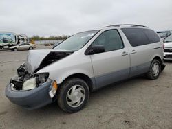 Salvage cars for sale at Fresno, CA auction: 2001 Toyota Sienna LE