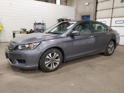 Salvage cars for sale at Blaine, MN auction: 2013 Honda Accord LX