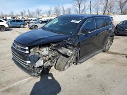 Vehiculos salvage en venta de Copart Bridgeton, MO: 2019 Toyota Highlander SE