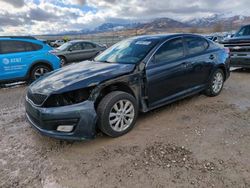 KIA salvage cars for sale: 2015 KIA Optima LX