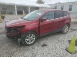 Salvage cars for sale at Prairie Grove, AR auction: 2017 Ford Escape SE