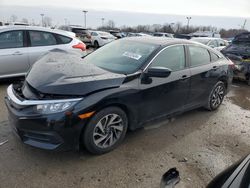 Salvage cars for sale at Indianapolis, IN auction: 2018 Honda Civic EX