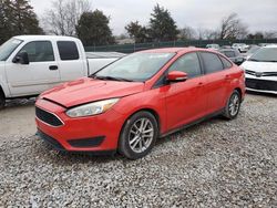 Salvage cars for sale from Copart Madisonville, TN: 2017 Ford Focus SE