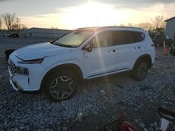 Salvage cars for sale at Barberton, OH auction: 2023 Hyundai Santa FE Limited