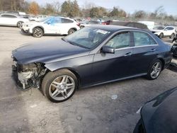 Mercedes-Benz salvage cars for sale: 2014 Mercedes-Benz E 350