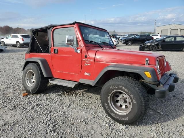 2001 Jeep Wrangler / TJ Sport