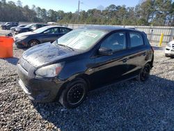 Salvage cars for sale at Ellenwood, GA auction: 2015 Mitsubishi Mirage DE